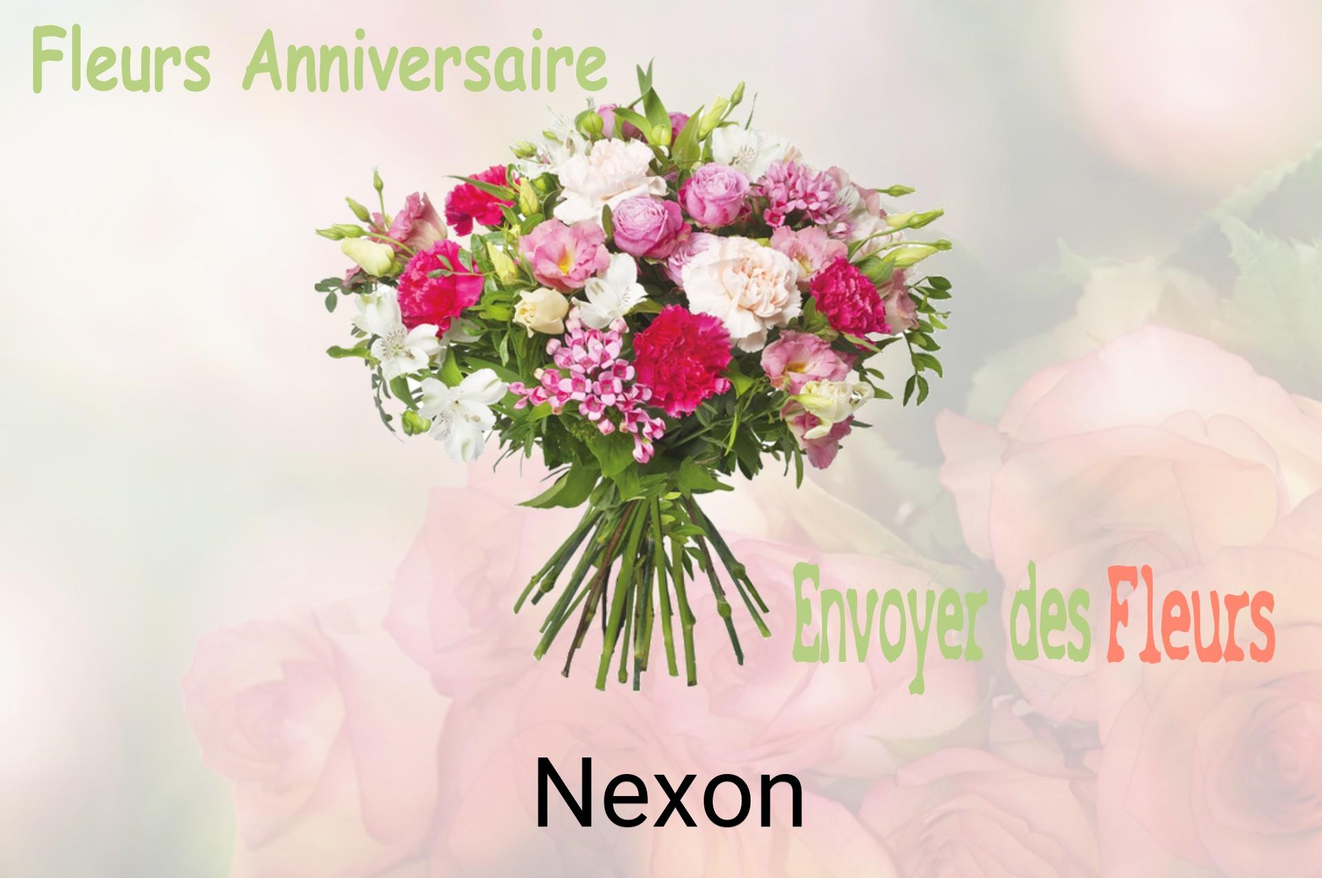 Bouquet de fleurs d’anniversaire livré à Nexon